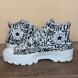 SIZE 8 Converse Chuck Taylor All Star Lugged Womens Platform Shoes jungle